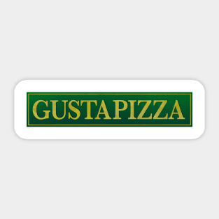 Gusta Pizza Sticker